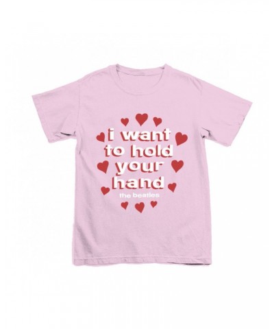 The Beatles I Want To Hold Your Hand Pink T-Shirt $10.80 Shirts