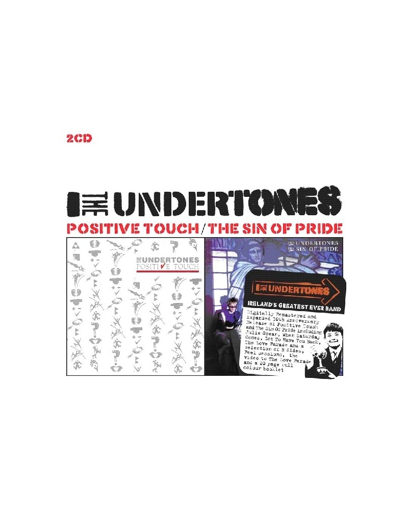 The Undertones POSITIVE TOUCH/SIN OF PRIDE CD $5.33 CD