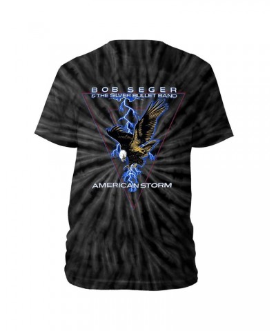 Bob Seger & The Silver Bullet Band American Storm Tie-Dye Tee $8.23 Shirts