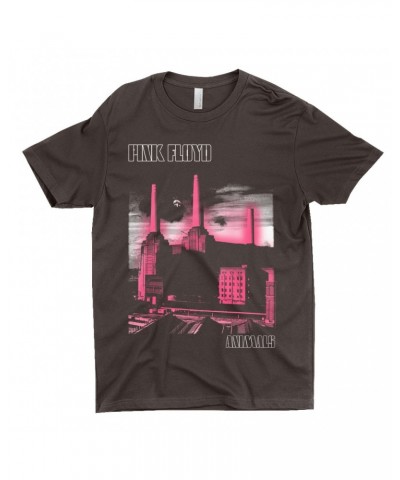 Pink Floyd T-Shirt | Animals Album Pink Glow Shirt $8.23 Shirts