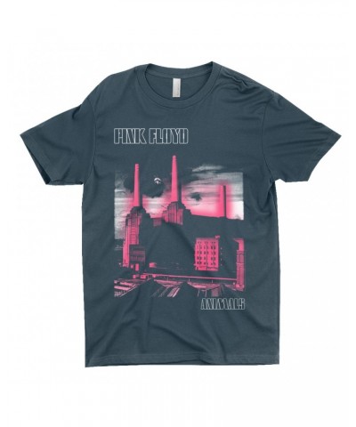 Pink Floyd T-Shirt | Animals Album Pink Glow Shirt $8.23 Shirts