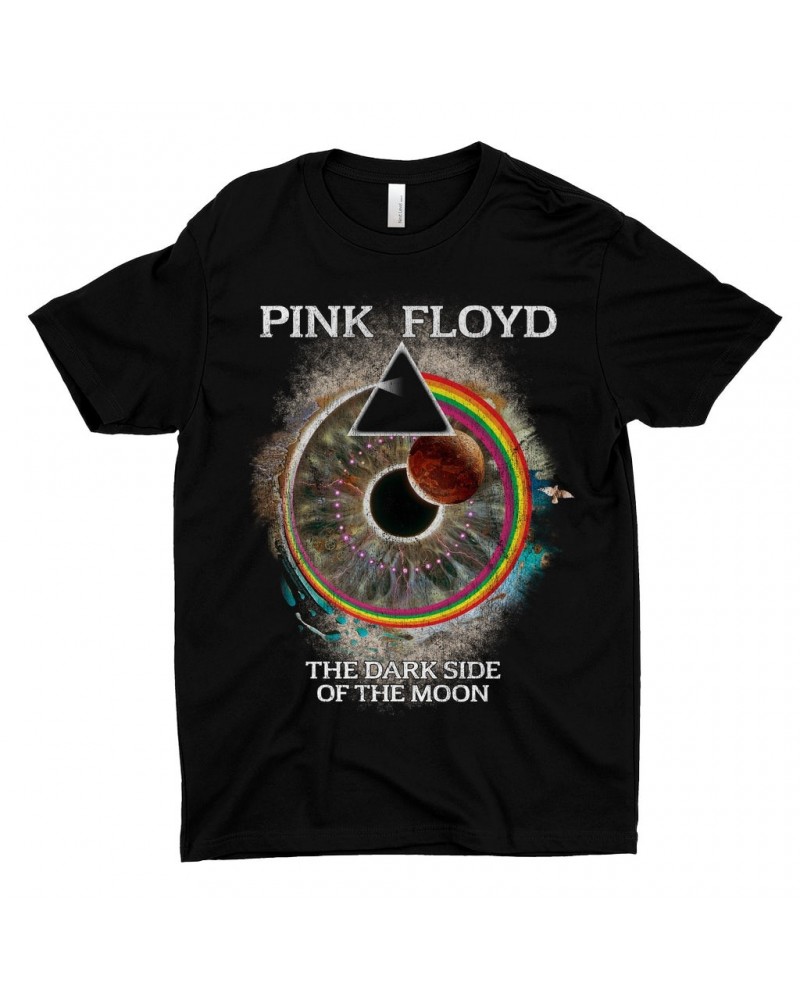 Pink Floyd T-Shirt | Dark Side Of The Moon Pulse Remix Shirt $9.73 Shirts