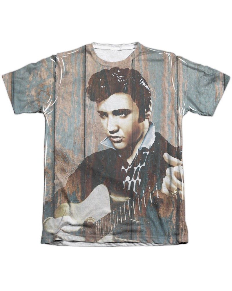 Elvis Presley Shirt | WOODGRAIN Tee $7.99 Shirts