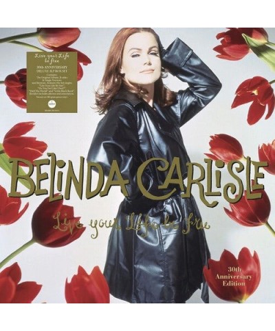 Belinda Carlisle LIVE YOUR LIFE BE FREE: 30TH ANNIVERSARY Vinyl Record $15.45 Vinyl