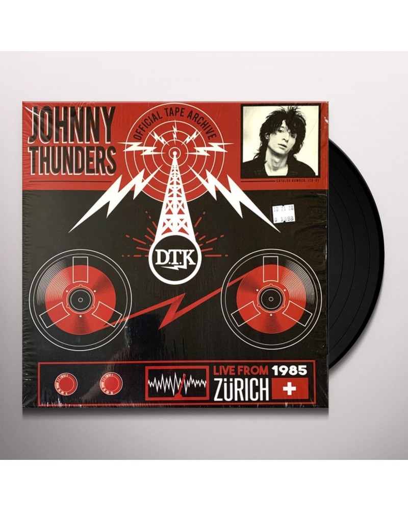 Johnny Thunders LIVE FROM ZURICH ‘85 Vinyl Record $9.60 Vinyl