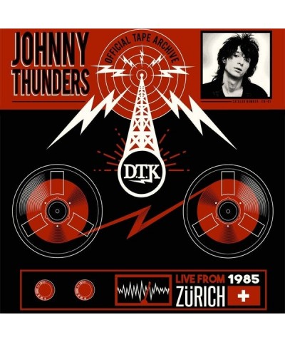 Johnny Thunders LIVE FROM ZURICH ‘85 Vinyl Record $9.60 Vinyl