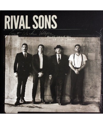 Rival Sons GREAT WESTERN VALKYR (SPLATTER VINYL) Vinyl Record $8.10 Vinyl