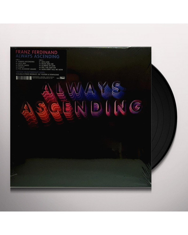 Franz Ferdinand ALWAYS ASCENDING (DL CARD) Vinyl Record $9.18 Vinyl