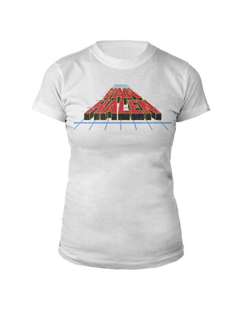 Van Halen Perspective Logo Ladies Tee $6.58 Shirts