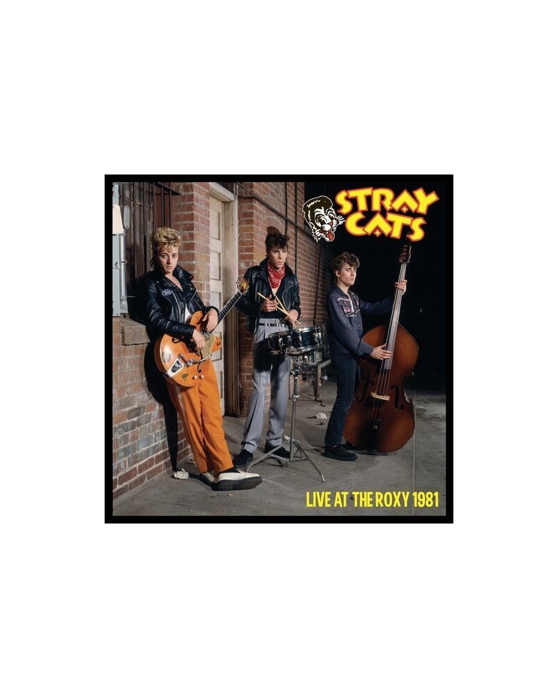 Stray Cats Live At The Roxy 1981 - Gold/black Splatter Vinyl Record $10.92 Vinyl