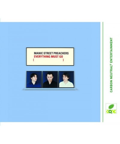 Manic Street Preachers EVERYTHING MUST GO 20 Vinyl Record $19.74 Vinyl