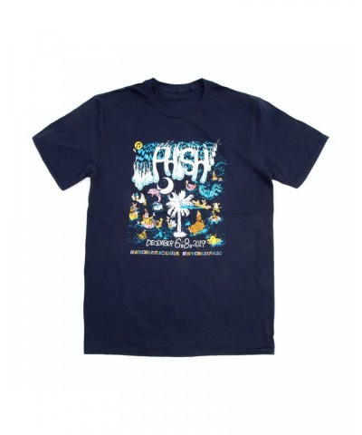 Phish North Charleston Fall 2019 Tee on Navy $4.80 Shirts