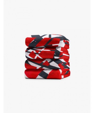 Eddie Van Halen Red/White/Black Towel $14.38 Towels