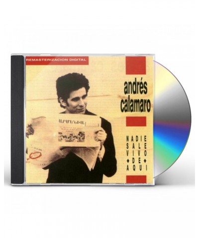 Andrés Calamaro NADIE SALE VIVO DE AQUI CD $8.60 CD