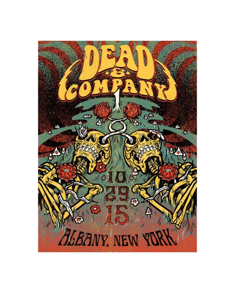 Dead & Company Albany New York Exclusive Event Poster $18.00 Decor