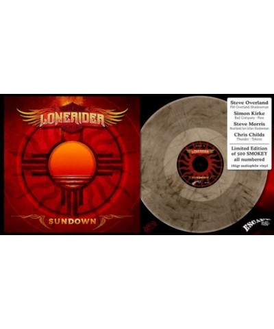 LONERIDER Sundown (Smokey) Vinyl Record $13.32 Vinyl