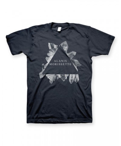 Alanis Morissette Gem Triangle T-Shirt - Men's (Midnight Navy) $9.60 Shirts