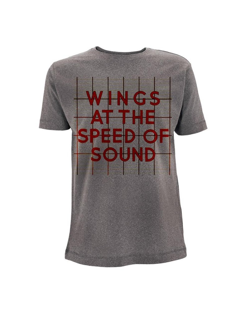 Paul McCartney Wings At The Speed Of Sound Men's Tee $13.63 Shirts