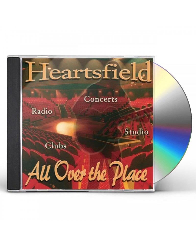 Heartsfield ALL OVER THE PLACE CD $9.80 CD